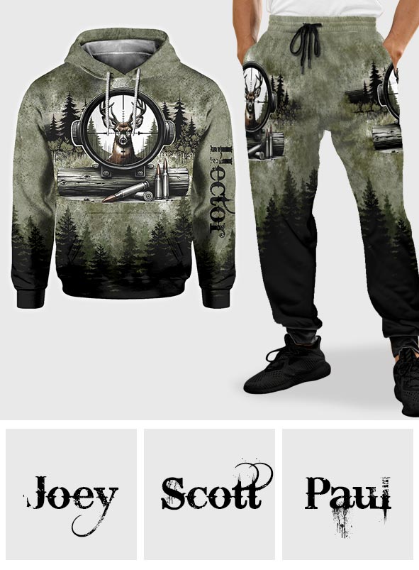Love Hunting - Personalized Hunting Hoodie and Sweatpants