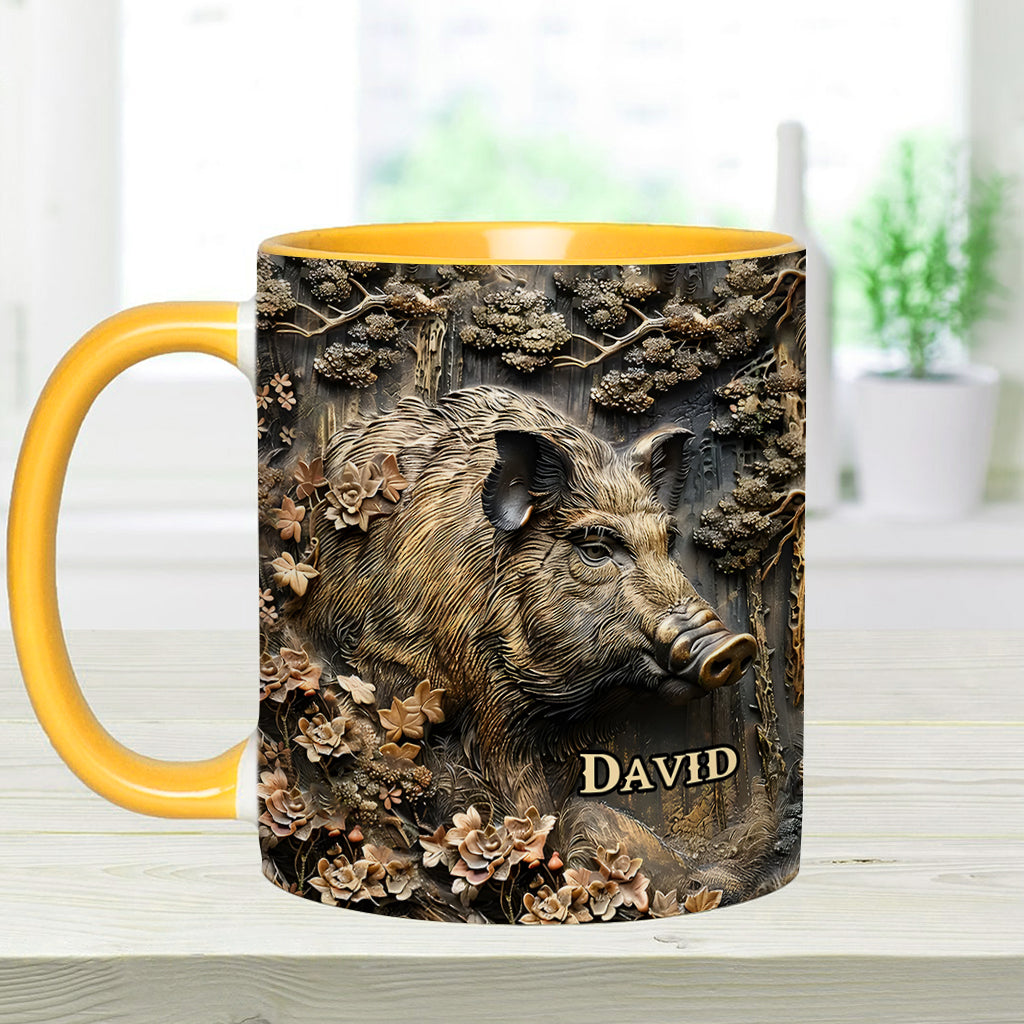 Any Name - Personalized Hunting Accent Mug