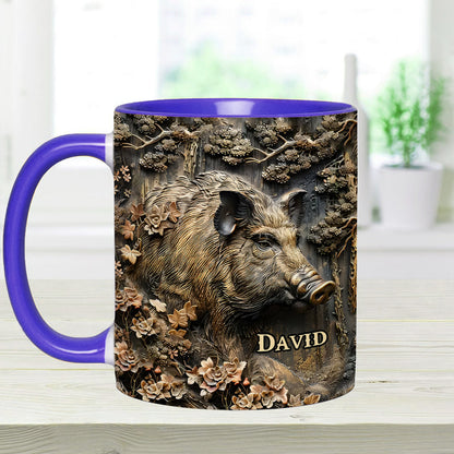 Any Name - Personalized Hunting Accent Mug