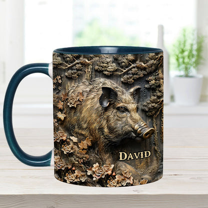 Any Name - Personalized Hunting Accent Mug