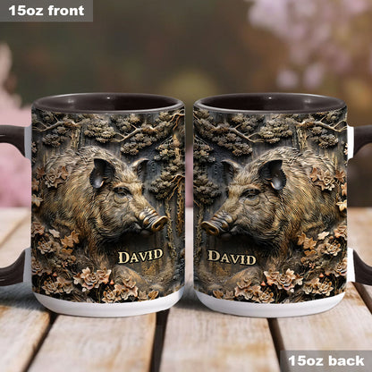 Any Name - Personalized Hunting Accent Mug