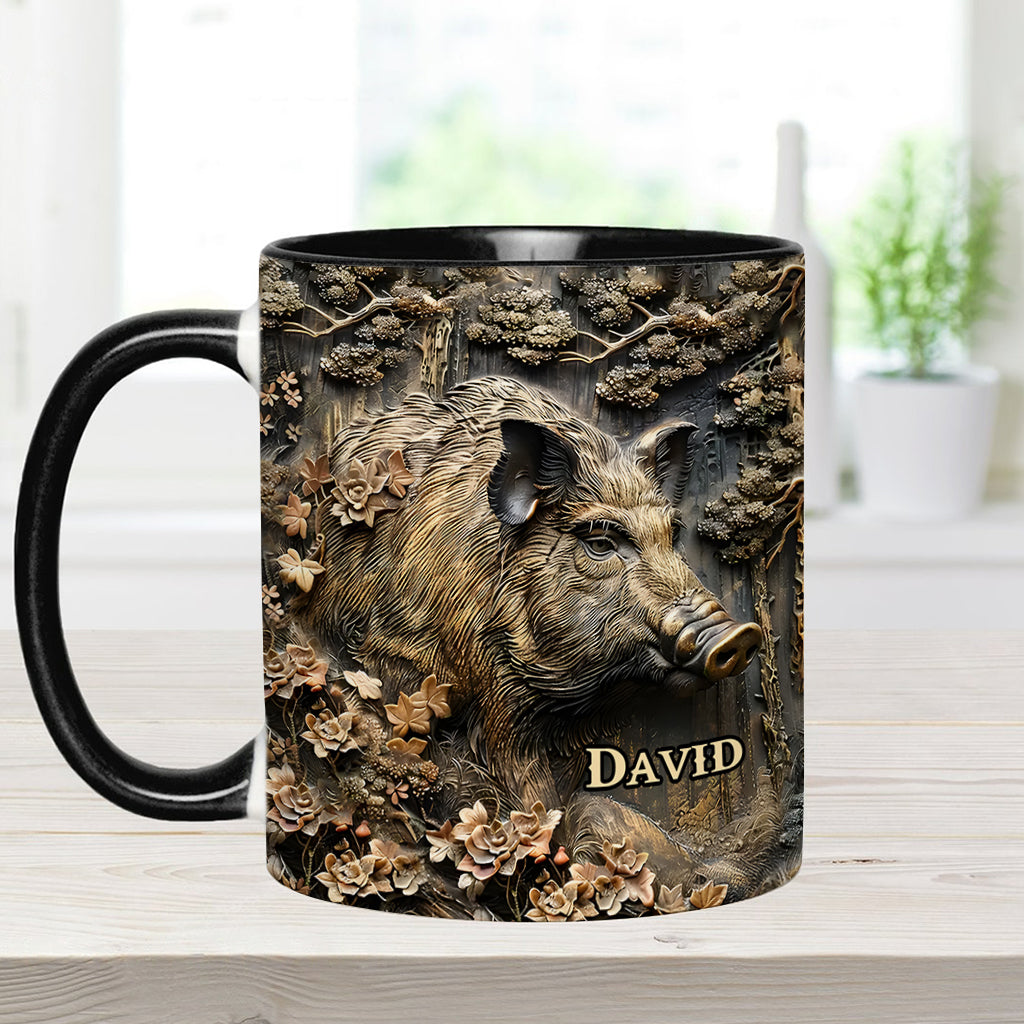 Any Name - Personalized Hunting Accent Mug