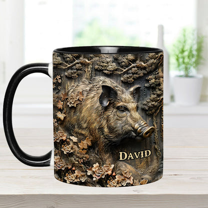 Any Name - Personalized Hunting Accent Mug