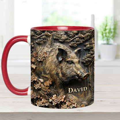 Any Name - Personalized Hunting Accent Mug