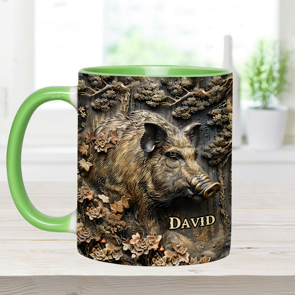 Any Name - Personalized Hunting Accent Mug