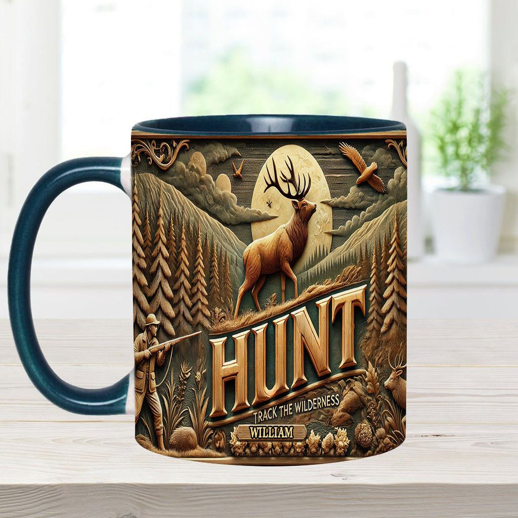 Love Hunting - Personalized Hunting Accent Mug