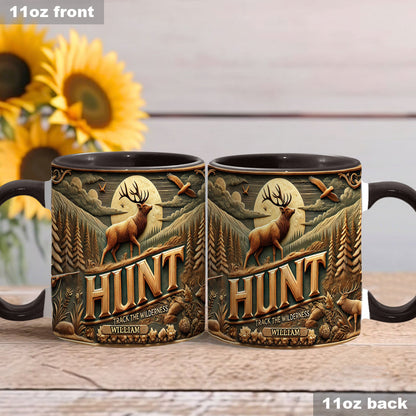 Love Hunting - Personalized Hunting Accent Mug