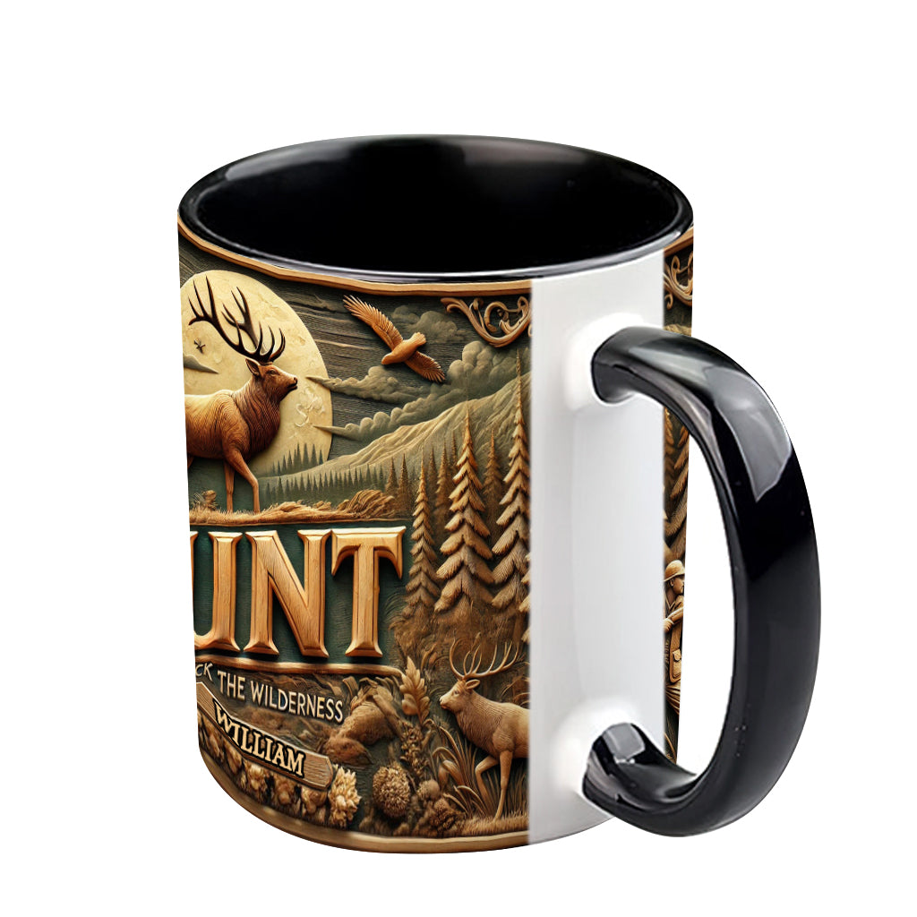 Love Hunting - Personalized Hunting Accent Mug