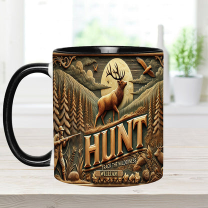 Love Hunting - Personalized Hunting Accent Mug