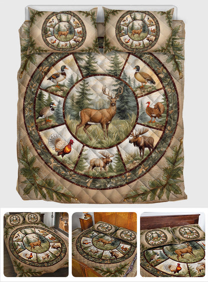 Love Hunting - Hunting Quilt Set
