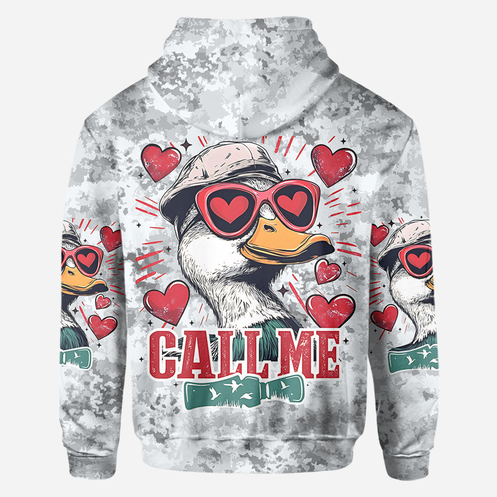 Call Me - Personalized Hunting All Over Shirt