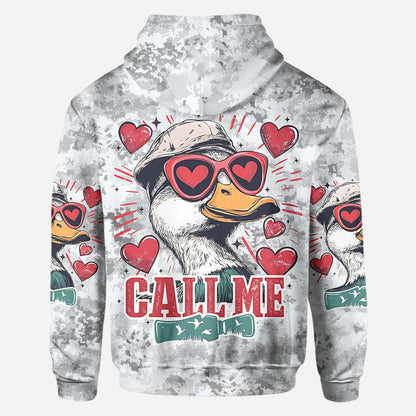 Call Me - Personalized Hunting All Over Shirt