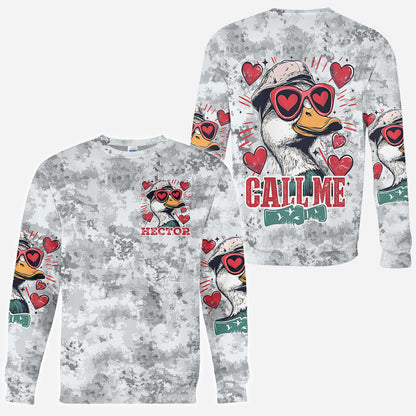 Call Me - Personalized Hunting All Over Shirt