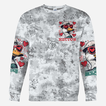 Call Me - Personalized Hunting All Over Shirt