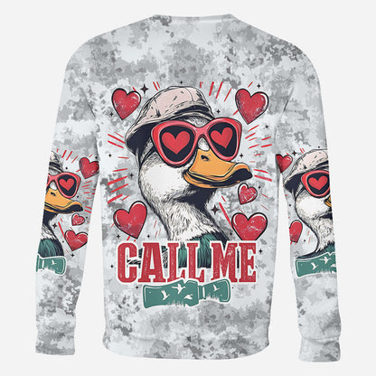 Call Me - Personalized Hunting All Over Shirt