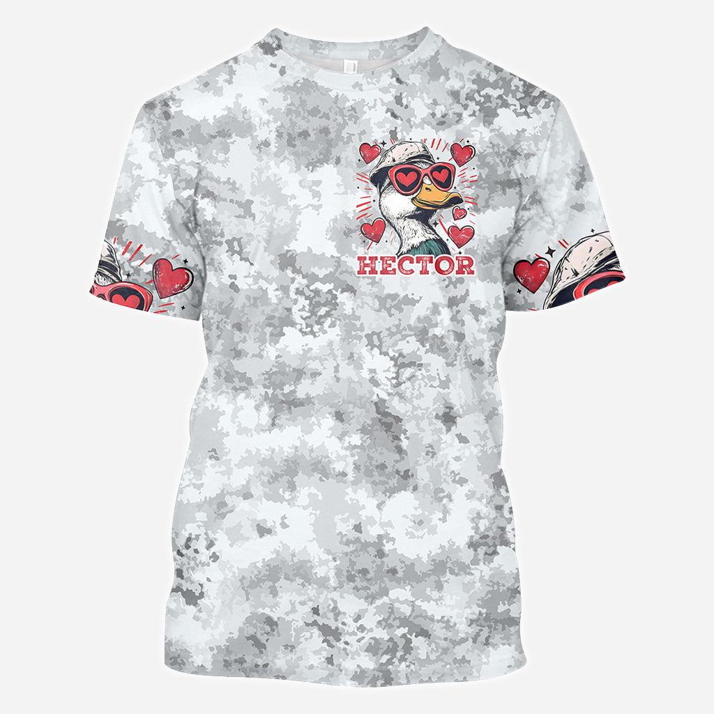 Call Me - Personalized Hunting All Over Shirt