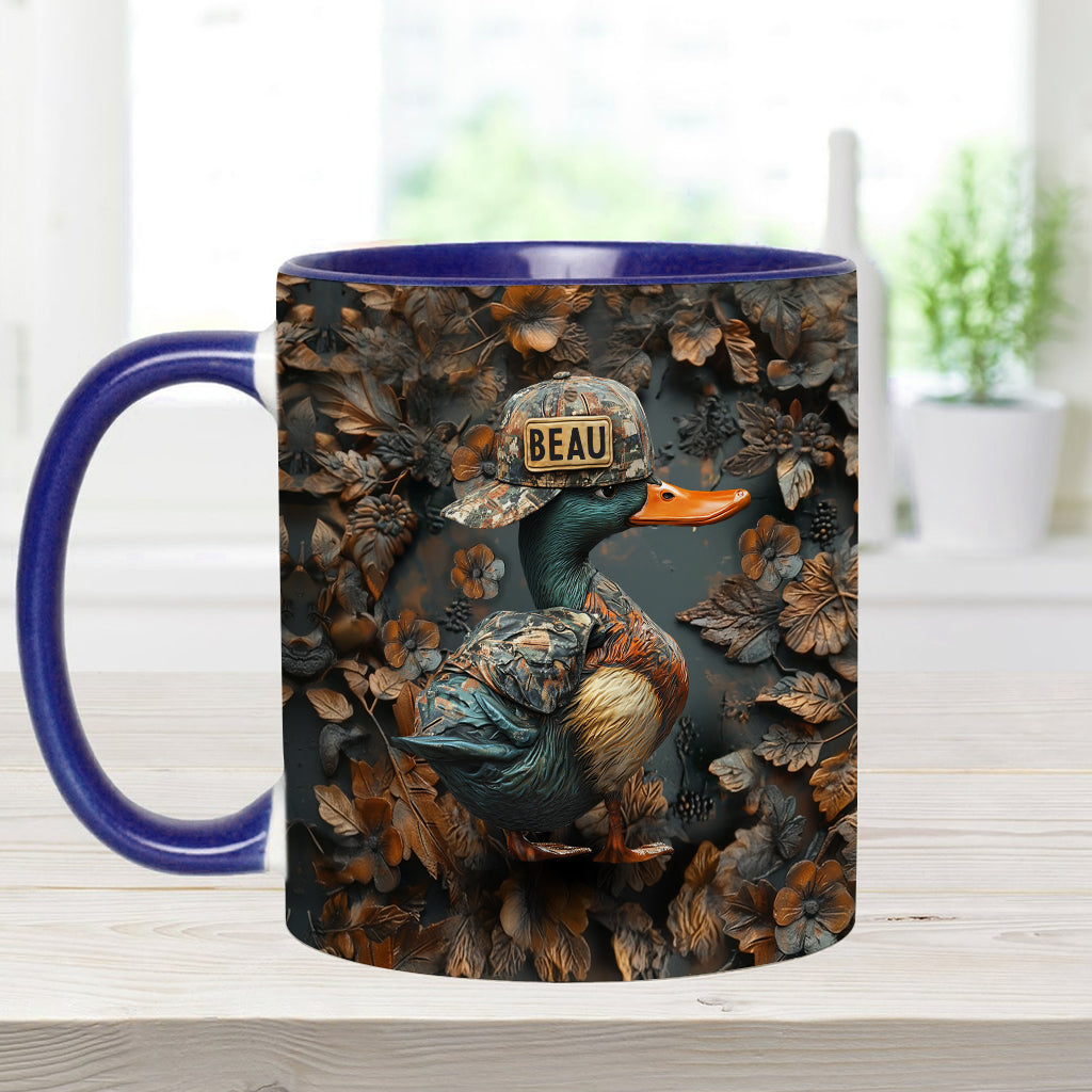 Duck Hunting - Personalized Hunting Accent Mug