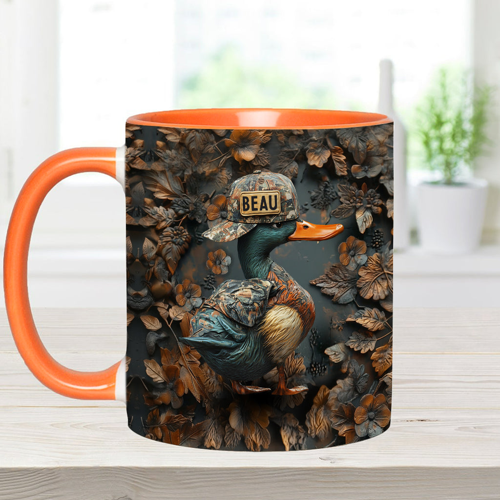 Duck Hunting - Personalized Hunting Accent Mug