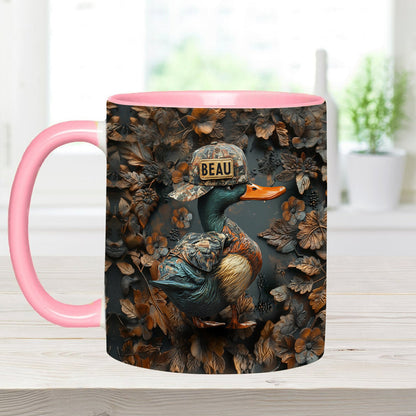 Duck Hunting - Personalized Hunting Accent Mug