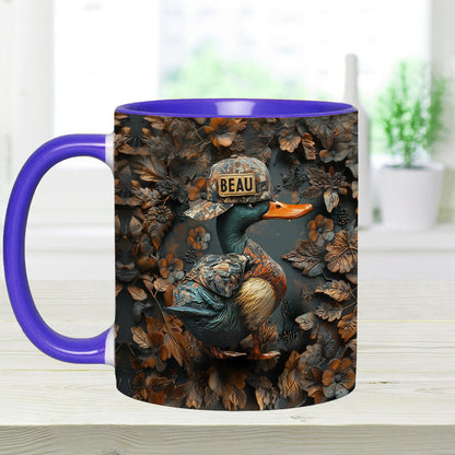Duck Hunting - Personalized Hunting Accent Mug