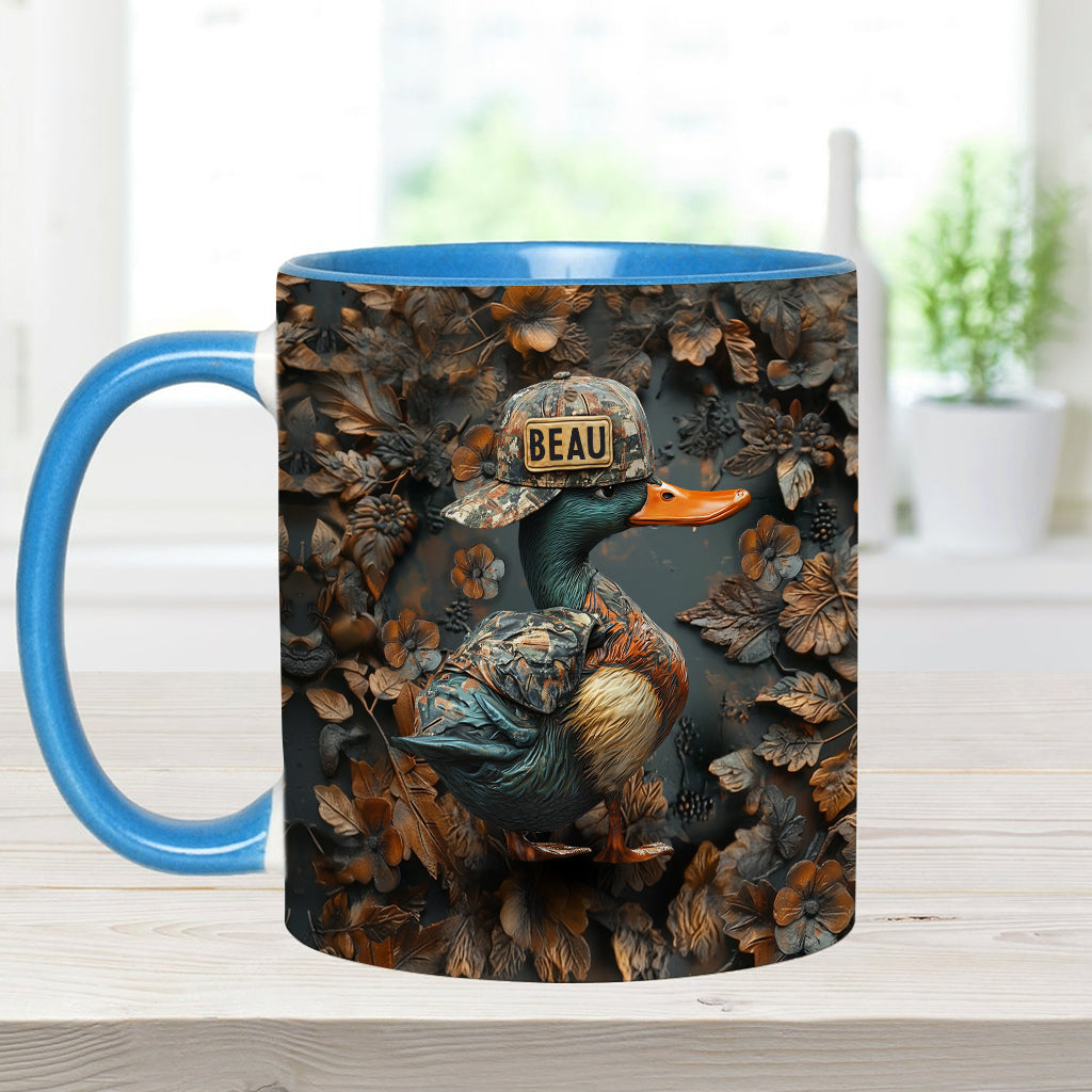 Duck Hunting - Personalized Hunting Accent Mug