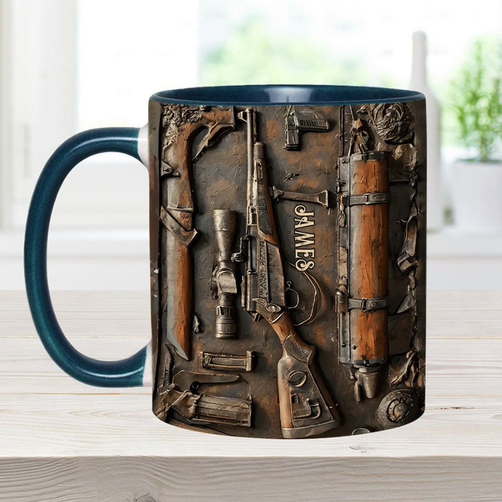 Vintage Tools - Personalized Hunting Accent Mug