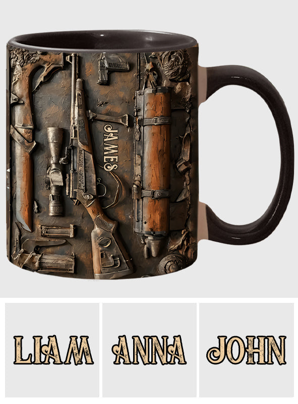 Vintage Tools - Personalized Hunting Accent Mug
