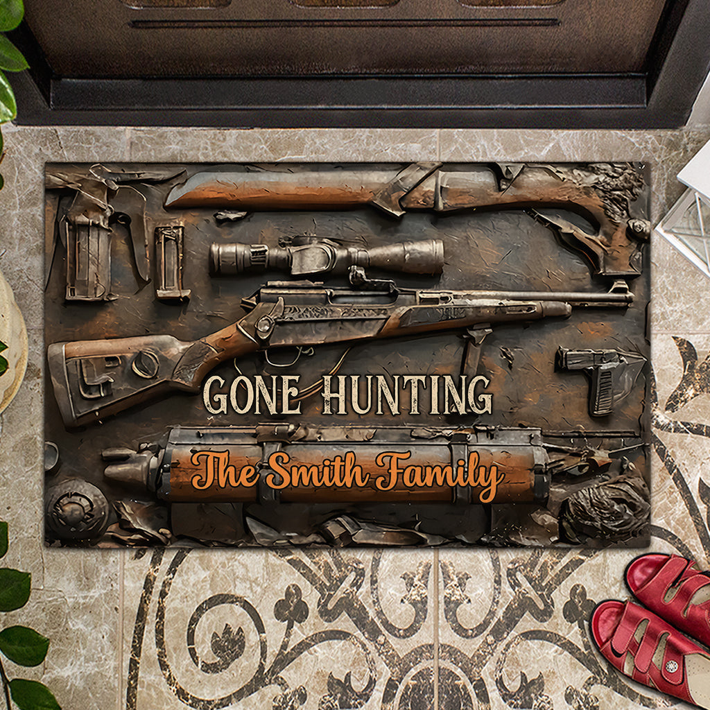 Vintage Tools - Personalized Hunting Doormat