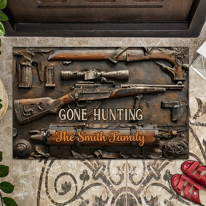 Vintage Tools - Personalized Hunting Doormat
