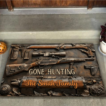 Vintage Tools - Personalized Hunting Doormat