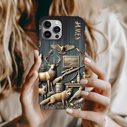 Vintage Tools - Personalized Hunting Full Print Phone Case