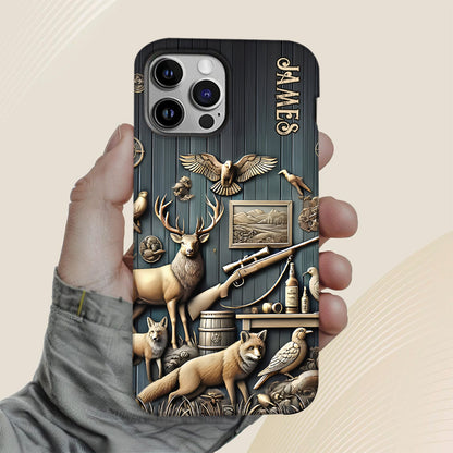 Vintage Tools - Personalized Hunting Full Print Phone Case