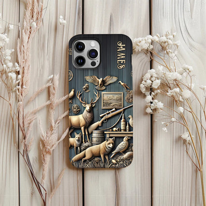 Vintage Tools - Personalized Hunting Full Print Phone Case