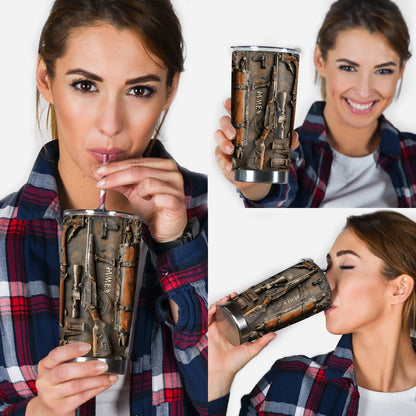 Vintage Tools - Personalized Hunting Tumbler