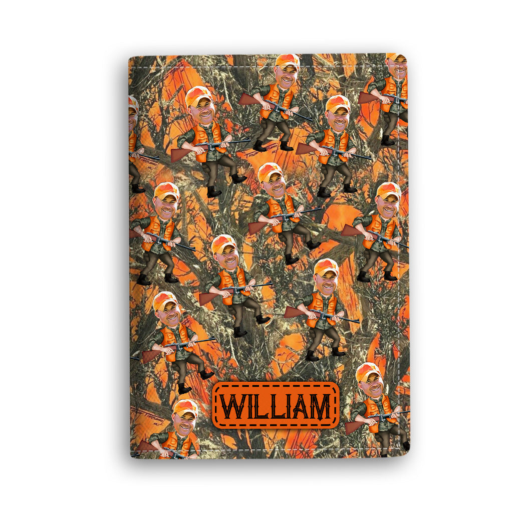 Photo Inserted Hunter - Personalized Hunting Passport Holder