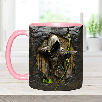 Bow Reaper - Personalized Hunting Accent Mug