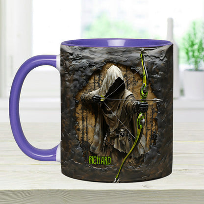 Bow Reaper - Personalized Hunting Accent Mug