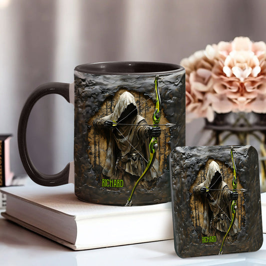 Bow Reaper - Personalized Hunting Accent Mug