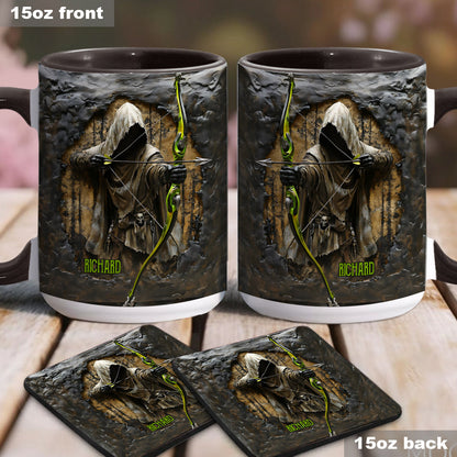 Bow Reaper - Personalized Hunting Accent Mug