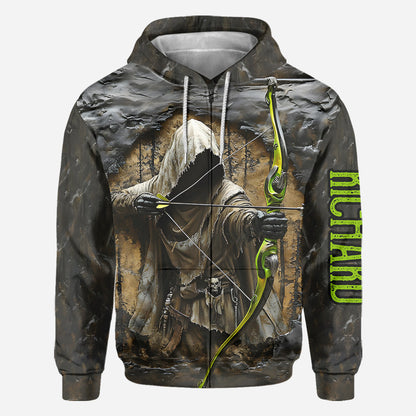 Bow Reaper - Personalized Hunting All Over Shirt