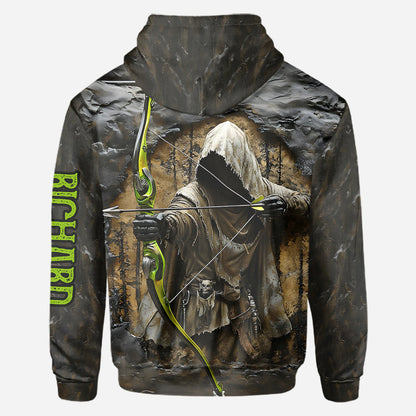 Bow Reaper - Personalized Hunting All Over Shirt