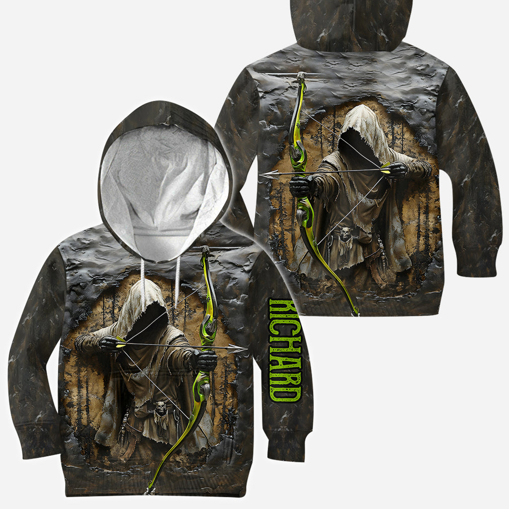 Bow Reaper - Personalized Hunting All Over Shirt