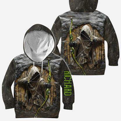 Bow Reaper - Personalized Hunting All Over Shirt