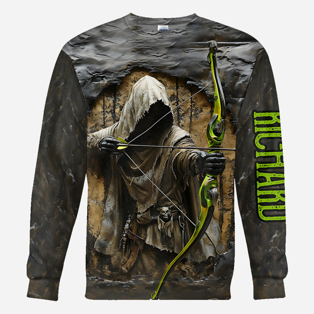 Bow Reaper - Personalized Hunting All Over Shirt