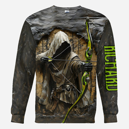 Bow Reaper - Personalized Hunting All Over Shirt