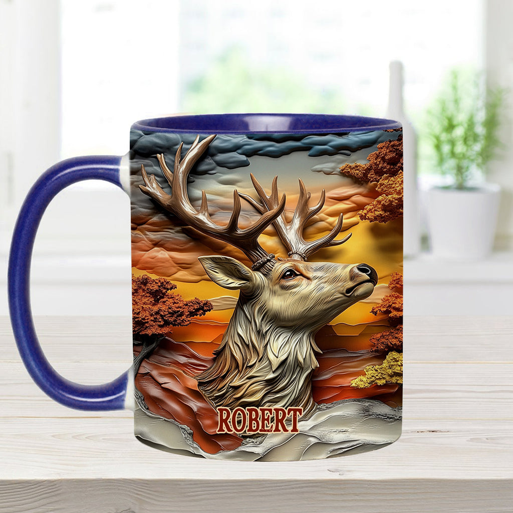 Love Hunting - Personalized Hunting Accent Mug