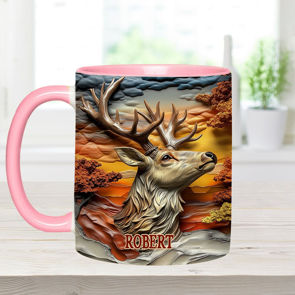 Love Hunting - Personalized Hunting Accent Mug