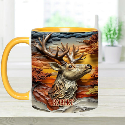 Love Hunting - Personalized Hunting Accent Mug