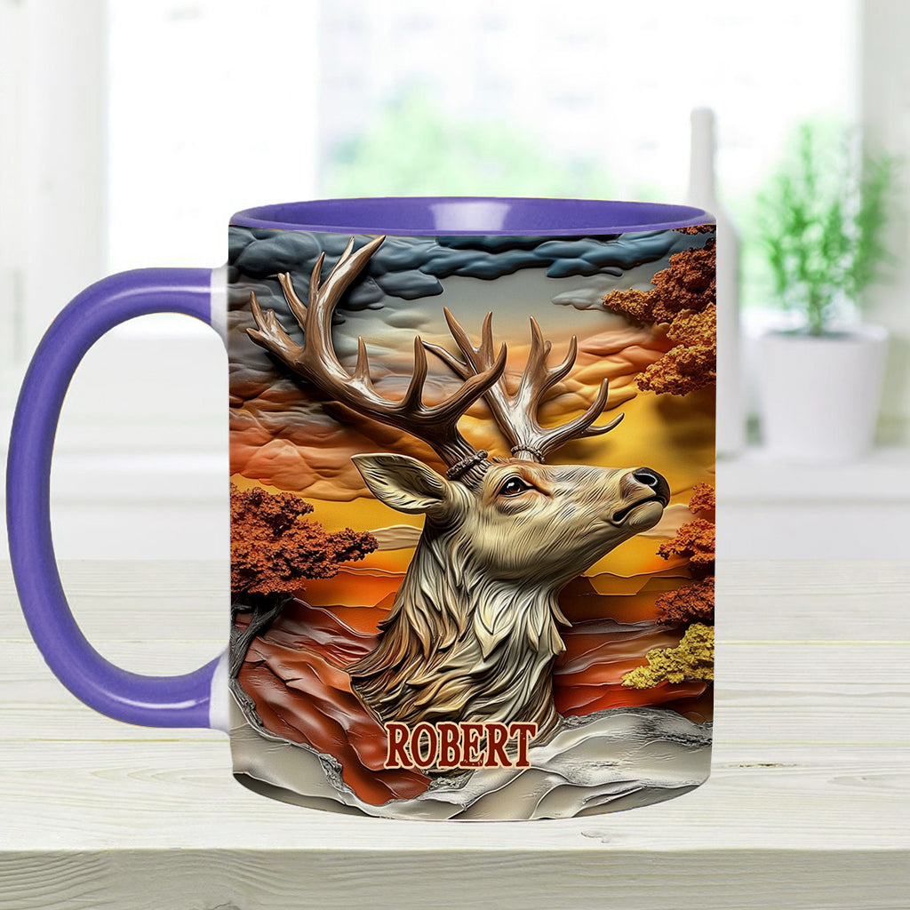 Love Hunting - Personalized Hunting Accent Mug