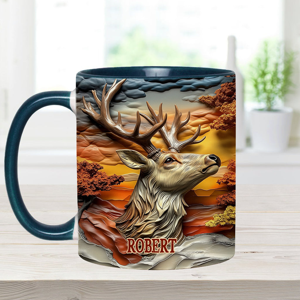 Love Hunting - Personalized Hunting Accent Mug